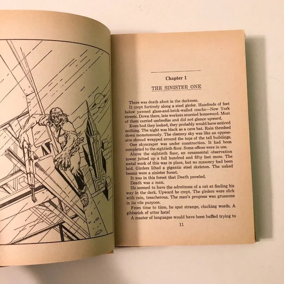 Vtg 1975 Doc Savage Man  of Bronze Superhero Kenneth Robeson Golden Press - Picture 12 of 16